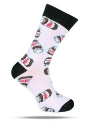 Skarpetki Bawełniane - Tematyczne - Białe, Nutella. Białe skarpety męskie His Story, bez wzorów, z bawełny. Za 29.99 zł.