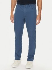 Tommy Hilfiger Spodnie materiałowe Denton MW0MW36429 Niebieski Straight Fit. Niebieskie spodnie materiałowe męskie Tommy Hilfiger, bez wzorów, z bawełny. Za 449.99 zł.