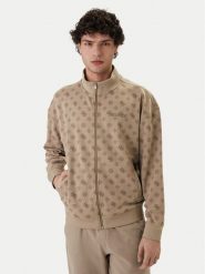 Guess Bluza Z6GQ07 K2849 Beżowy Relaxed Fit. Brązowe bluzy męskie Guess, m, z aplikacjami, z syntetyku, bez ramiączek, bez kaptura. Za 519.99 zł.