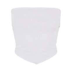 Top Damski Wiązany Bez Ramiączek 2pak. Białe topy damskie Urban Classics, xs, bez wzorów, sportowe, bez kołnierzyka, bez ramiączek. Za 84.99 zł.