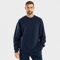 Bluza dresowa Lifestyle męska SIROKO Bluemarine. Niebieskie bluzy męskie SIROKO, m, bez wzorów, z dresówki, sportowe, bez ramiączek, bez kaptura. Za 190.00 zł.