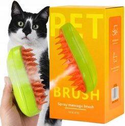 B12_tds0830_Szczotka Parowa dla kota psa PET BRUSH. Golarki i trymery NoName. Za 20.03 zł.