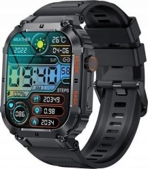 Smartwatch Denver SWC-191B Czarny (116111000610). Czarne zegarki smartwatch Denver, bez wzorów. Za 177.50 zł.