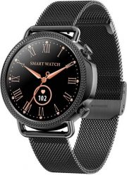 Smartwatch Rubicon RNBE74 Czarny (RNBE74RIBX). Czarne zegarki smartwatch Rubicon, bez wzorów. Za 199.00 zł.