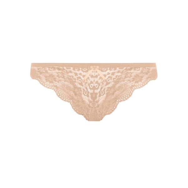 Stringi damskie Freya Fancies. Brązowe majtki damskie FREYA ACTIVE, z koronki. Za 158.50 zł.