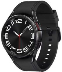 SMARTWATCH GALAXY WATCH6 CLAS./47MM BLACK SM-R960 SAMSUNG. Czarne zegarki smartwatch GepardWatches, bez wzorów. Za 1,667.22 zł.