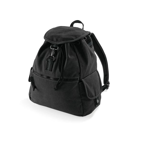 Plecak Quadra Vintage. Czarne plecaki damskie QUADRA, bez wzorów, retro. Za 215.50 zł.