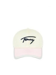 Tommy Jeans Czapka | AW0AW14605LXW | Kobieta | Zielony, Różowy. Czerwone czapki damskie Tommy Jeans, bez wzorów, z jeansu, eleganckie. W wyprzedaży za 149.00 zł.
