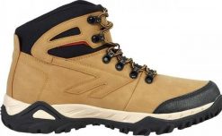 Buty trekkingowe męskie Hi-Tec Medin Mid camel r. 41. Brązowe trekkingi męskie Hi-tec, bez zapięcia. Za 169.90 zł.
