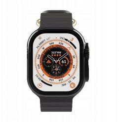 Smartwatch Somostel Zegarek smartwatch H8 Ultra Max + 3 paski Czarny SMS-H8UN (35591). Czarne zegarki smartwatch NoName, bez wzorów. Za 113.86 zł.