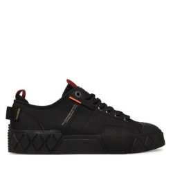 Trampki Palladium. Czarne trampki i tenisówki damskie Palladium, bez wzorów, bez zapięcia. Za 379.99 zł.