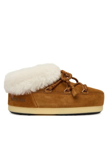 Moon Boot Śniegowce Mb Evx Mule Suede 80D1470090 Brązowy. Brązowe śniegowce damskie Moon Boot, ze skóry, bez zapięcia. Za 683.99 zł.
