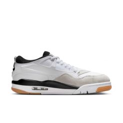 Nike Air Jordan 4 RM Sneakersy męskie. Czarne buty sportowe męskie Nike, bez wzorów, z gumy, bez zapięcia, Nike Air Jordan. Za 399.99 zł.