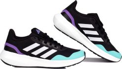 Adidas Buty damskie do biegania adidas Runfalcon 3 TR czarne ID2262 36 2/3. Czarne obuwie sportowe damskie Adidas, bez wzorów, bez zapięcia, do biegania. Za 253.30 zł.