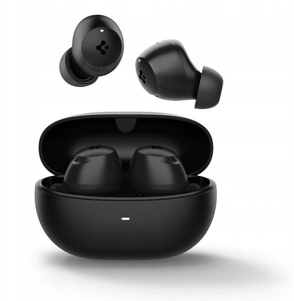 Bezprzewodowe słuchawki dokanałowe Spigen SA2401 ANC Pro In-ear Earphone Black. Czarne słuchawki bezprzewodowe Spigen. Za 127.42 zł.