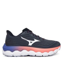 Buty do biegania Mizuno. Szare obuwie sportowe damskie Mizuno, bez wzorów, bez zapięcia, do biegania, mizuno wave. Za 489.99 zł.