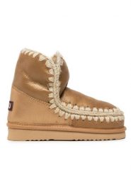 Mou Śniegowce Eskimo18 FW101001B Brązowy. Brązowe śniegowce damskie Mou, ze skóry, bez zapięcia. Za 1,009.00 zł.