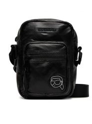 KARL LAGERFELD Saszetka A2M30216 Czarny. Czarne saszetki i nerki męskie KARL LAGERFELD, bez wzorów, z materiału. Za 699.99 zł.