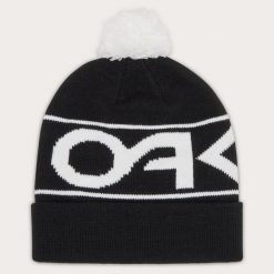 Oakley Czapka Factory Cuff Beanie 911432-05F. Czarne czapki męskie Oakley, na zimę, bez wzorów. Za 157.00 zł.