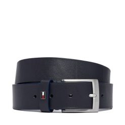 Pasek Tommy Hilfiger. Niebieskie paski męskie Tommy Hilfiger. Za 147.99 zł.