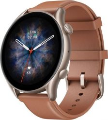 Smartwatch Amazfit GTR 3 Pro Brązowy (W2040OV3N). Brązowe zegarki smartwatch Amazfit, bez wzorów. Za 708.14 zł.