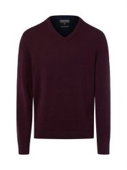 Finshley & Harding sweter z dzianiny z dodatkiem kaszmiru Mężczyźni Bawełna lila, XXL. Swetry męskie Finshley & Harding, m, bez wzorów, z bawełny, eleganckie, bez kołnierzyka, bez ramiączek. Za 299.95 zł.