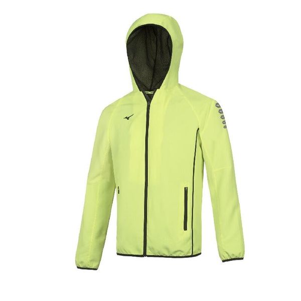 Kurtka Mizuno. Czarne kurtki męskie Mizuno, s, bez wzorów, z poliesteru, bez kaptura. Za 181.00 zł.