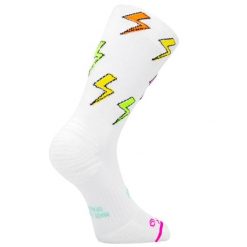 X THUNDER - SKARPETKI DO BIEGANIA. Białe skarpetki damskie SPORCKS, bez wzorów, z nylonu. Za 156.00 zł.