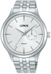 Zegarek męski Lorus R5B07AX9 srebrny. Szare zegarki męskie Lorus, bez wzorów, srebrne. Za 349.00 zł.