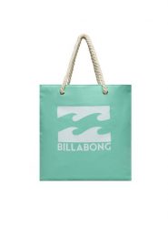 Billabong Torebka BLB-B-001-07 Turkusowy. Niebieskie shopperki damskie Billabong, bez wzorów, z materiału, bez dodatków. Za 99.99 zł.