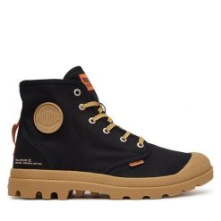 Trampki Palladium. Czarne trampki i tenisówki damskie Palladium, bez wzorów, bez zapięcia. Za 389.99 zł.