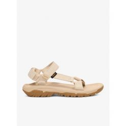 Sandały turystyczne męskie Teva Hurricane XLT2 Hemp. Brązowe buty zimowe męskie Teva, bez wzorów, bez obcasa, bez zapięcia. Za 272.99 zł.