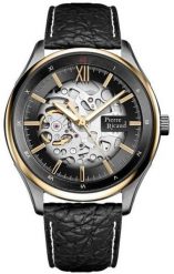 Zegarek męski Pierre Ricaud P60059.J266A czarny. Czarne zegarki męskie Pierre Ricaud, bez wzorów. Za 1,095.00 zł.