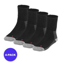 Skarpety turystyczne unisex - Multi czarne - 4 pary. Czarne skarpetki damskie Xtreme, bez wzorów, z elastanu. Za 228.29 zł.