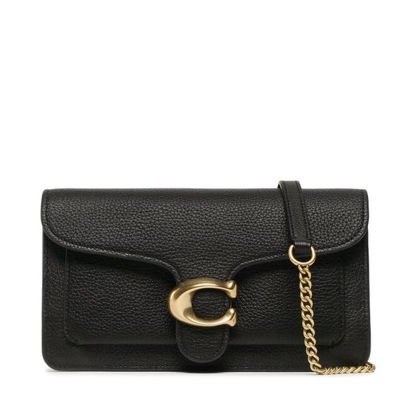 Torebka Coach. Czarne listonoszki damskie Coach, bez wzorów, bez dodatków. Za 1,539.00 zł.