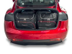 Torby Do Bagażnika Tesla Model 3 Highland Ev 2023+ 5Szt Kjust. Czarne torby podróżne damskie KJUST, bez wzorów, z kauczuku. Za 1,425.00 zł.