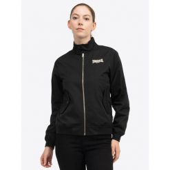 Damska bluza dresowa Lonsdale Rodeen. Czarne bluzy damskie Lonsdale, xl, z aplikacjami, z dresówki, sportowe, bez ramiączek, bez kaptura. Za 383.00 zł.