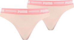 Puma Bielizna damska Puma String 2P Pack brzoskwiniowa 907854 06 L. Pomarańczowa bielizna sportowa damska Puma, l, bez wzorów. Za 69.17 zł.