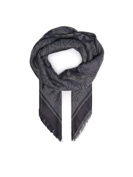 PINKO Chusta 106017 A2ZH Szary. Szare rękawiczki damskie Pinko, bez wzorów, z wiskozy. Za 509.99 zł.