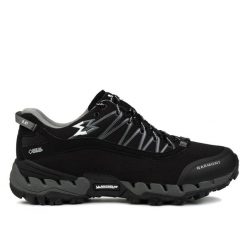 Buty męskie trekkingowe Garmont 9.81 N AIR G 2.0 GTX. Czarne trekkingi męskie Garmont, z gore-texu, bez zapięcia. Za 458.00 zł.
