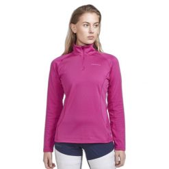 Damska termiczna bluza dresowa Craft Core Beat. Czerwone bluzy damskie Craft, s, bez wzorów, z dresówki, eleganckie, bez ramiączek, bez kaptura. Za 134.00 zł.