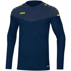 Bluza Jako Champ 2.0. Niebieskie bluzy damskie Jako, na zimę, bez wzorów, sportowe, bez ramiączek, bez kaptura. W wyprzedaży za 160.50 zł.