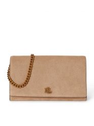 LAUREN RALPH LAUREN Torebka 432P15691001 Beżowy. Brązowe torebki do ręki damskie Lauren Ralph Lauren, bez wzorów, ze skóry, bez dodatków. Za 949.99 zł.