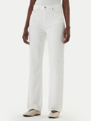 Tommy Jeans Jeansy Layla DW0DW22773 Biały Slim Fit. Białe jeansy damskie Tommy Jeans, bez wzorów, z bawełny. Za 489.99 zł.