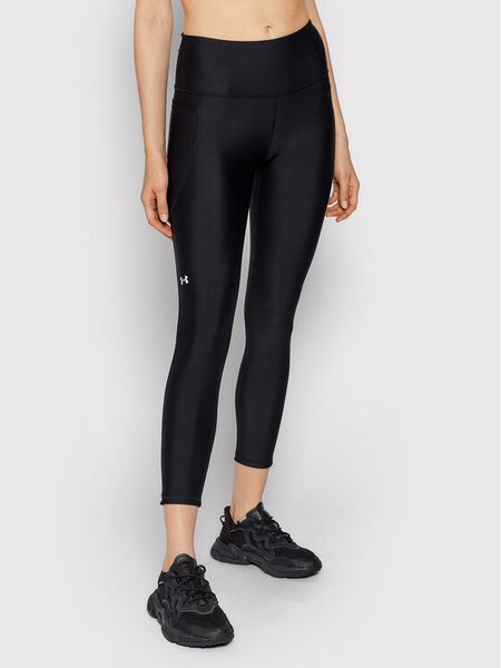 Under Armour Legginsy No-Slip Waistband Ankle Czarny Slim Fit. Czarne legginsy damskie Under Armour, xs, bez wzorów, z syntetyku, do biegania. Za 209.99 zł.
