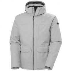 Kurtka w góry męska Helly Hansen Chill 3.0. Szare kurtki męskie Helly Hansen, na zimę, m, bez wzorów, z materiału, klasyczne, z kapturem. Za 959.20 zł.