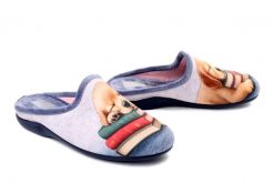 Sanital Flex Z33594X azafata, klapki damskie. Brązowe klapki damskie Sanital-Flex, bez wzorów, bez obcasa, bez zapięcia. Za 123.90 zł.