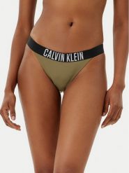 Calvin Klein Swimwear Dół od bikini KW0KW02857 Zielony. Zielone bikini Calvin Klein Swimwear, bez wzorów, z syntetyku. Za 119.99 zł.