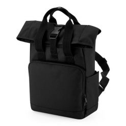 Plecak na komputer Bag Base. Czarne plecaki męskie BAGBASE, bez wzorów, z materiału. Za 85.65 zł.