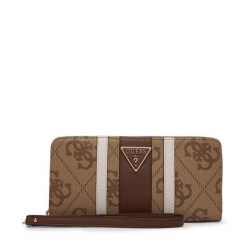 Portfel Guess. Brązowe portfele damskie Guess. Za 339.99 zł.